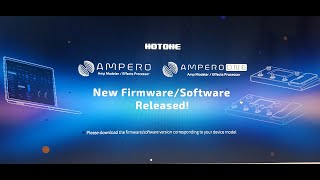 Ampero II Stage  Firmware Update How To [upl. by Wehhtam]