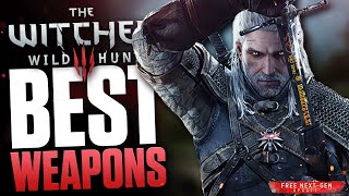 12 best Weapons in The Witcher 3 NEXT GEN  Get these early for the best builds in The Witcher 3 [upl. by Neelahtak]