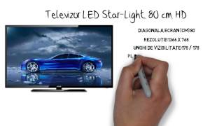 Televizor LED Star Light 80 cm HD [upl. by Anirbaz]