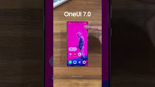 OneUI 70  Stolen from Apple Perfected by Samsung 😎 [upl. by Htenek]