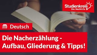 Eine Nacherzählung verfassen   Deutsch verstehen mit dem Studienkreis [upl. by Luis]