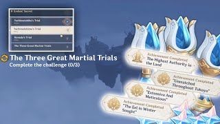 The Three Great Martial Trials Unlock 3 Hidden Island Enkanomiya World Quest  Genshin Impact 24 [upl. by Pryce735]