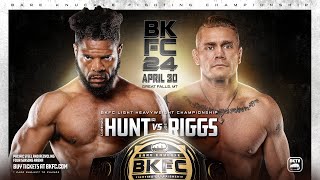 BKFC 24 Free Prelim Fights  Live [upl. by Nosneh847]