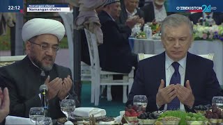 Prezident Shavkat Mirziyoyev Namangan viloyatiga tashrif buyurdi [upl. by Yttel]