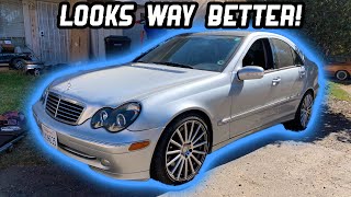 Replacing Fender On 2004 Mercedes C230 Kompressor W203 [upl. by Shara613]