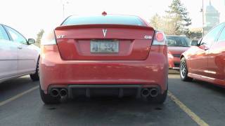 Pontiac G8 GT  Solo Performance Exhaust with Hiflowing Cats and Kooks Headers [upl. by Braasch]