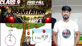 gravitation part 3 free fall class 9 gravitation [upl. by Mungo]