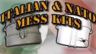 ITALIAN ARMED FORCES MESS KIT  AND NATO FORCES MESS KIT [upl. by Gimpel128]