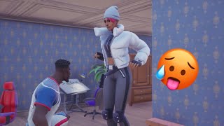 Fortnite Roleplay THE SUS BABYSITTER IM VERY SCARED A Fortnite Short Film [upl. by Schalles]