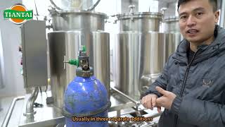 100L home brew kit brewing equipment by Tiantai company [upl. by Pirri]