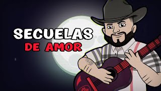 Carin Leon  Secuelas De Amor Video Animado [upl. by Gunas728]