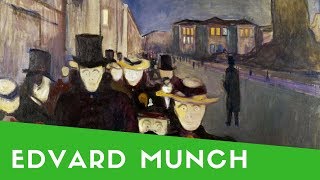 Edvard Munch Storia dellArte [upl. by Leachim]