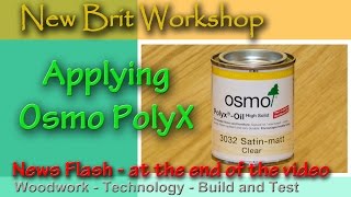 Methods of Applying Osmo PolyX Oil [upl. by Nahraf671]