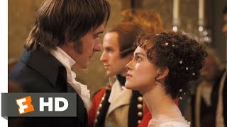 Pride amp Prejudice 310 Movie CLIP  Elizabeth and Darcys Dance 2005 HD [upl. by Ettennal52]