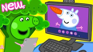 Peppa Pig Tales 📞 Video Call Chaos 💻 BRAND NEW Peppa Pig Episodes [upl. by Eatnoed333]