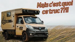 Ils ont fait RENTRER un CAMPINGCAR dans une VOITURE  Piaggio NEO CAMPEUR [upl. by Akessej441]