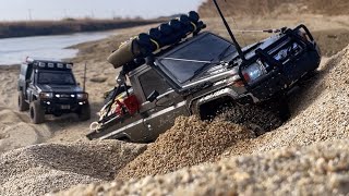 110 Scale RC4WD Trail Finder2 TOYOTA Land Cruiser 70LC70 Sand OffRoad Trail 4X4 RC Car [upl. by Arateehc]