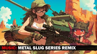 Metal Slug Series Metal Remix [upl. by Imarej804]