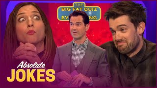 The Big Fat Quiz Show of Everything Full Episode  Chelsea Peretti amp Jack Whitehall Face Off [upl. by Oznarol]