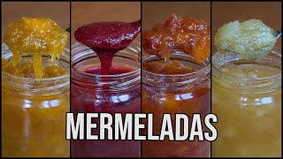 Cuatro recetas de mermelada de básico a gourmet [upl. by Leynad]