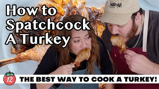 Lets Learn Together How to Spatchcock a Turkey [upl. by Aneehsyt]