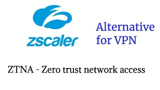 Zscaler  ZPA  Zero Trust Network Access  Tamil [upl. by Edwina539]