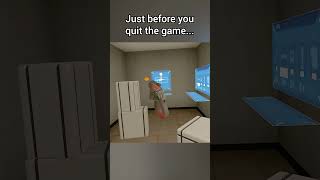 Just before you leave the game for the night h3vr shorts gaming [upl. by Johppa]