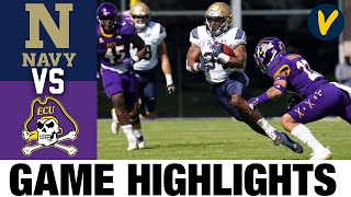 Navy vs East Carolina Highlights  Week 7 2020 College Football Highlights [upl. by Namajneb]