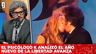 El Psicólogo K analizó el año nuevo de La Libertad Avanza en Navarro2023 [upl. by Bully420]