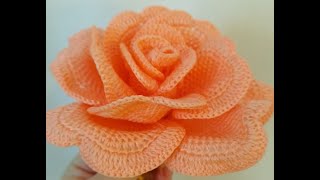 2Trandafir inimioara crosetatCrochet Heart RosesFrunzeLeavesPart II [upl. by Ahcmis]