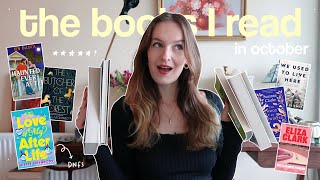 every book I read in october from WORST to BEST 🫣 october reading wrap up [upl. by Annaliese892]