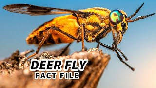 Deer Fly Facts the Smaller HORSE FLY 🦟 Animal Fact Files [upl. by Seta636]