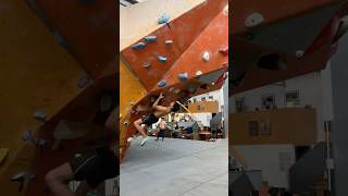 Climbing is soooo boring 😒 bouldering climbing escalade climb jump jumping dynamo [upl. by Bibby]