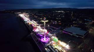 Kirkcaldy Links Market from the air [upl. by Edobalo546]