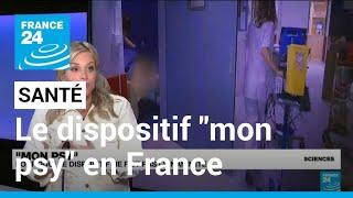 Santé  le dispositif quotmon psyquot ne fait pas lunanimité auprès des français • FRANCE 24 [upl. by Hilario]