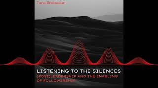 Taras Listening to the silences Lecture Audio only [upl. by Otis736]