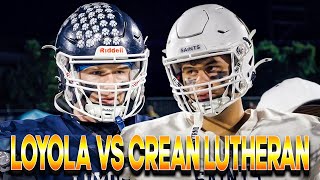 Loyola vs Crean Lutheran‼️ Overtime Thriller🚨 CIFSS Division 3 Battle⚔️ [upl. by Llevol729]