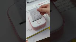 Mini printer smartphone unboxing studyfinds [upl. by Esinet385]