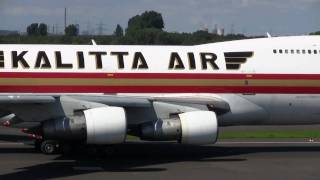 Kalitta Air • Boeing 747200F  Departure  Dusseldorf Airport HD [upl. by Alleyne]