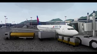 Full flight  Delta 737800 Roblox Aeronautica [upl. by Ifen22]