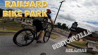 RailYard BIKE PARK BentonvilleRogers Arkansas [upl. by Blackington611]