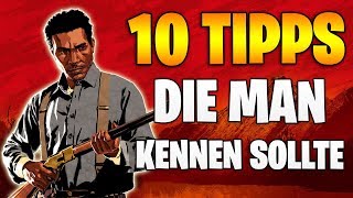 Red Dead Redemption 2 10 weitere TIPPS die man KENNEN SOLLTE  Waffen behalten amp Pferde Tipps [upl. by Chevy]