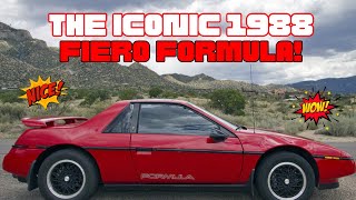 Pontiac Fiero Formula A Rare Gem [upl. by Hcab]