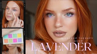 LAVENDER LOOK • MAKEUP THERAPY ASMR [upl. by Merissa]