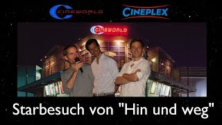 Cineworld Darstellerbesuch Hin und weg 24102014 [upl. by Dylane]