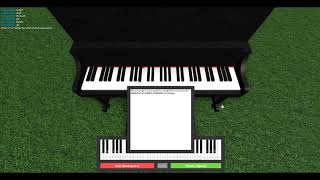 Roblox piano sheets Giorno Giovanna theme EASY [upl. by Imelida]