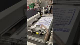 New upgradeLiner inserting machine for PP woven sack [upl. by Sinai]