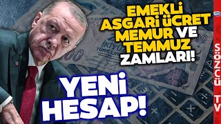 Asgari Ücrete Ara Zam Temmuz Memur ve Emekli Maaşına Zam  Uzman Ekonomist Hesapladı [upl. by Siram]