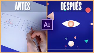 😎 Cómo MEJORAR una ANIMACION de MOTION GRAPHICS en After Effects  Tutorial PASO a PASO ✅ [upl. by Lihp]