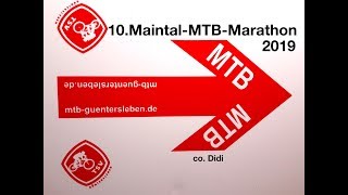 10 Maintal MTB Marathon 2019 TSV Güntersleben [upl. by Nnahoj791]